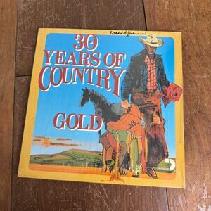 30 Years of Country Gold 1984 Release Various‎ Artists 5 LP Vinyl Record Album